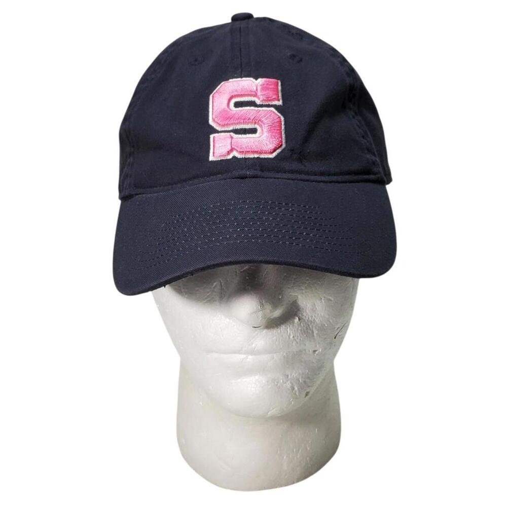 Penn State Nittany Lions NCAA Legacy Pink & Blue Strapback Hat Cap